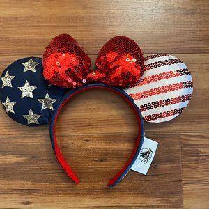 Disney Parks, Minnie Ears, Americana, Land that I Love